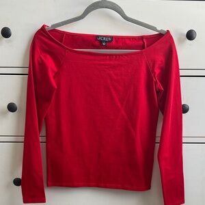 J. Crew Scarlet Long Sleeve Tee
